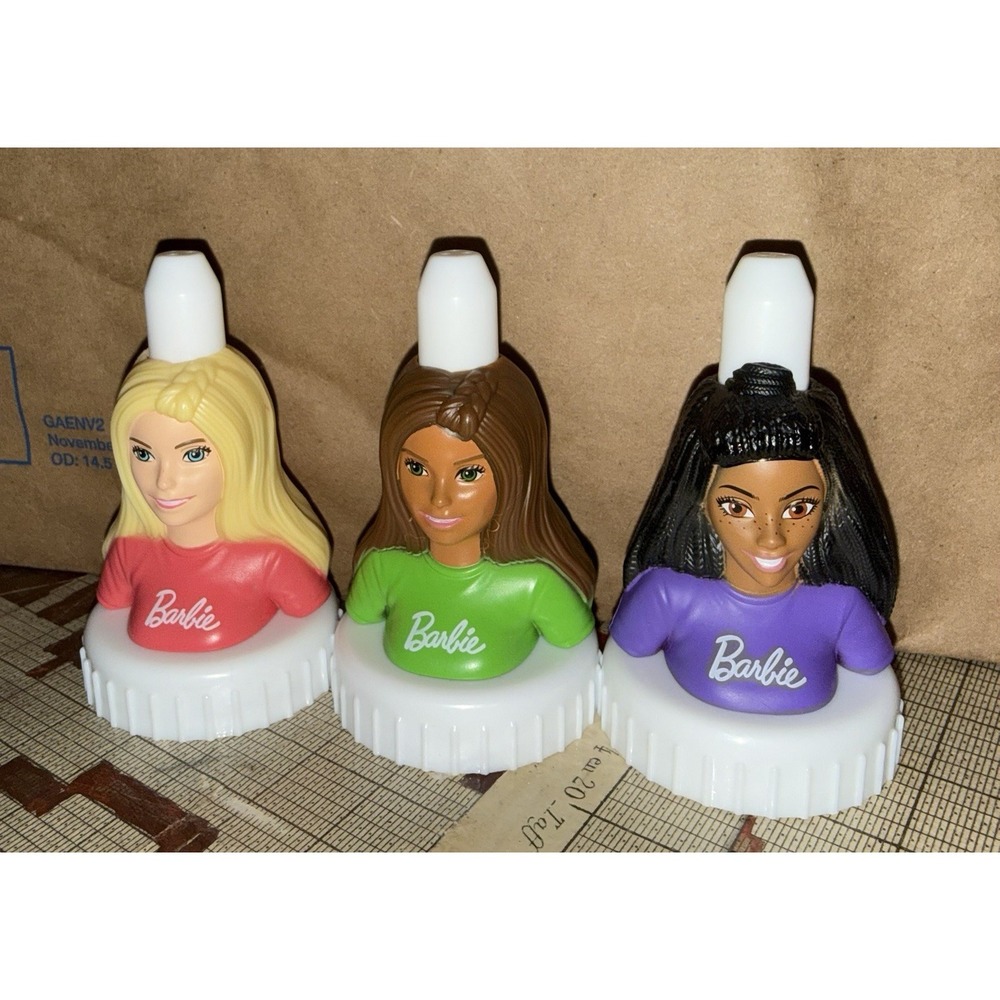 Good 2 Grow Toppers Cars Lot of 3 Barbie Barbies